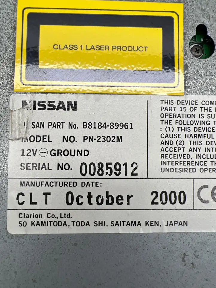 Nissan Almera N16 (2000 - 2010) B818489961 Магнитола / мультимедийная система — фото 2