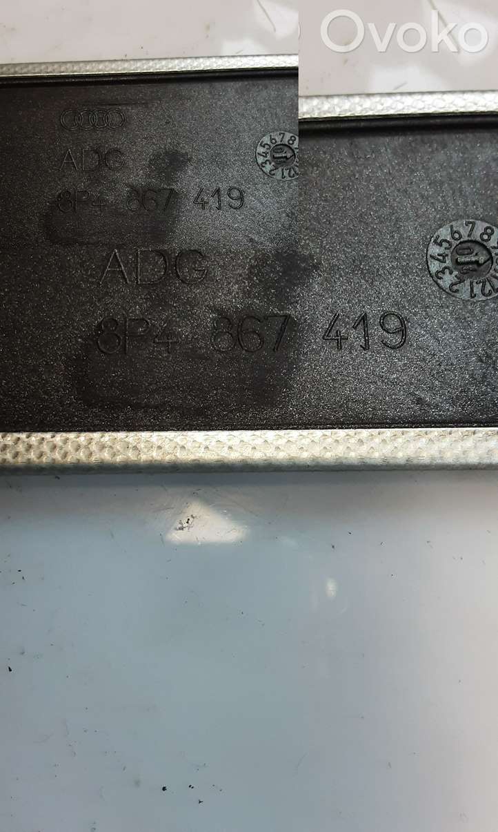 Audi A3/S3 8P (2004 - 2008)  8P4867419  Отделка дверей (молдинги) задней двери