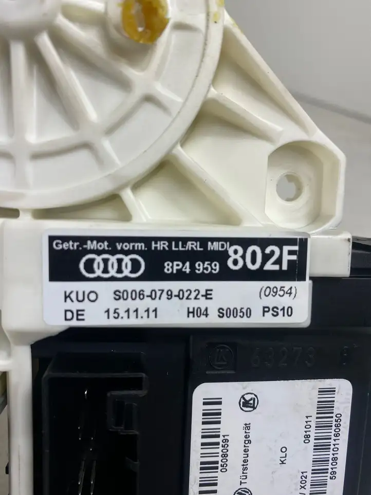 Audi A3/S3 8P (2008 - 2013) 8P4959802F Стеклоподъемник задней двери — фото 2