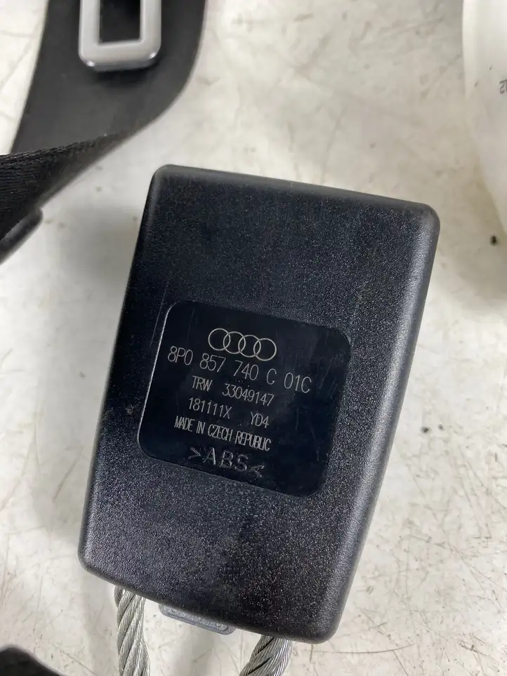 Audi A3/S3 8P (2008 - 2013) 8P0857740C Задний ремень безопасности — фото 3