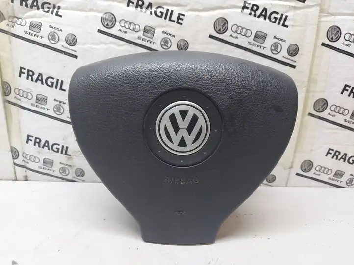 Volkswagen Golf V (2003 - 2009) 1K0880201P Подушка безопасности руля — фото 1
