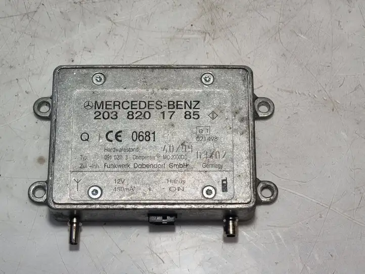 Mercedes-Benz E W210 (1995 - 2002) 2038201785 Усилитель антенны — фото 1