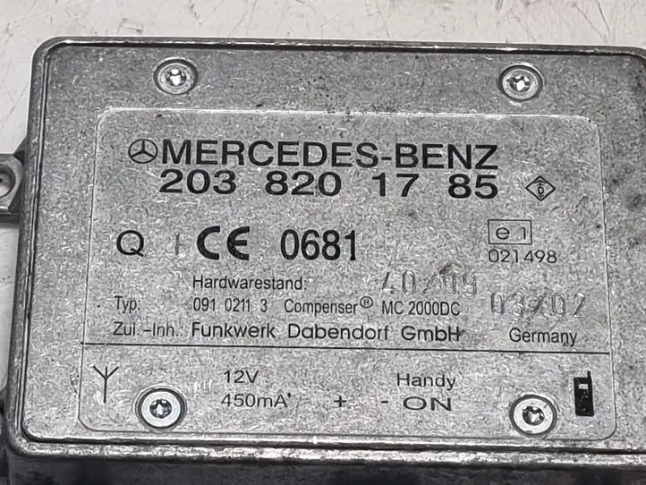 Mercedes-Benz E W210 (1995 - 2002) 2038201785 Усилитель антенны — фото 3