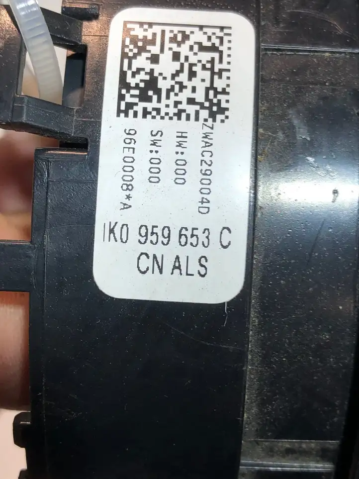 Volkswagen Tiguan (2007 - 2011) 1K0959653C Контактное кольцо SRS — фото 2