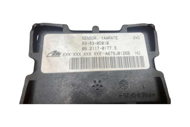 Toyota Yaris (2005 - 2009)  891830D010 Датчик ESP (системы стабильности) (датчик курсовой устойчивости))