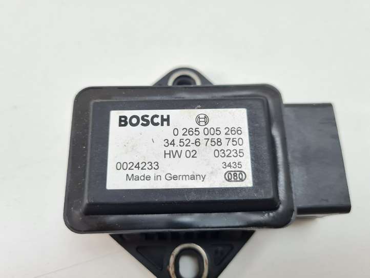BMW 5 E60 E61 (2004 - 2010)  6758750 Датчик ESP (системы стабильности) (датчик курсовой устойчивости))