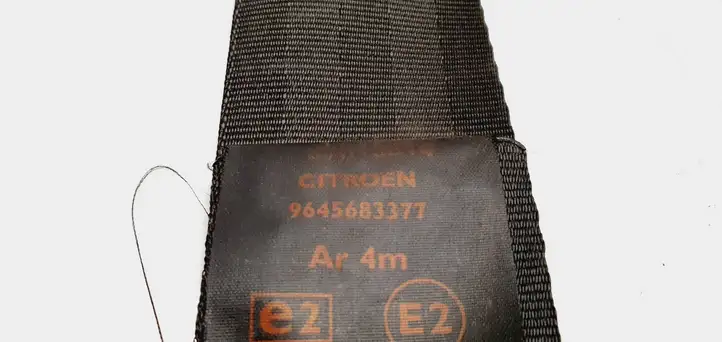 Citroen Xsara Picasso (1999 - 2012) 9645683377 Задний ремень безопасности — фото 5