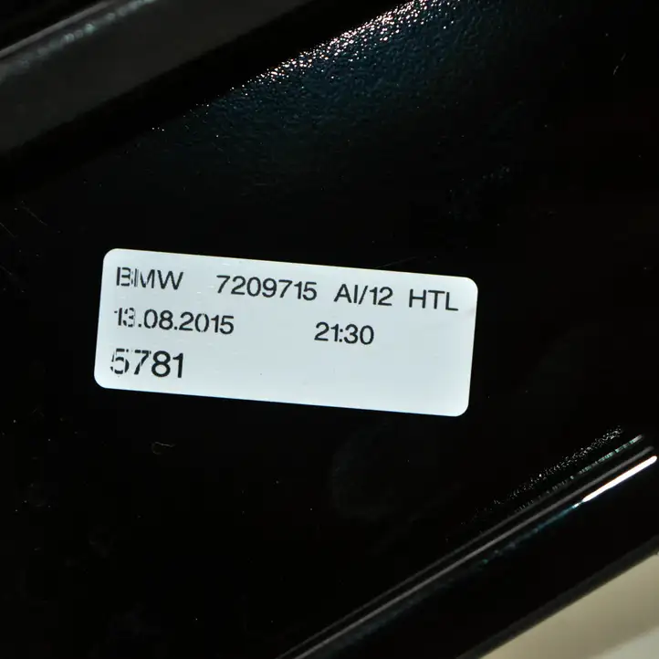 BMW 5 F10 F11 (2009 - 2016) 7209715 Накладка стекла задней двери — фото 5