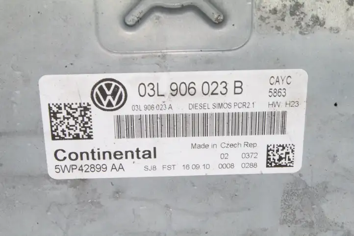 Volkswagen Golf VIII (2019 - ) 5WP42899AA Блок управления двигателем (ЭБУ) — фото 2