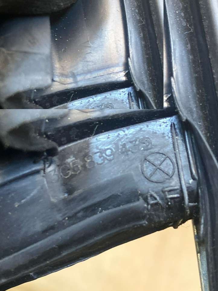 Volkswagen PASSAT B8 (2015 - )  3G5839432 Уплотнительная резина стекла задней двери