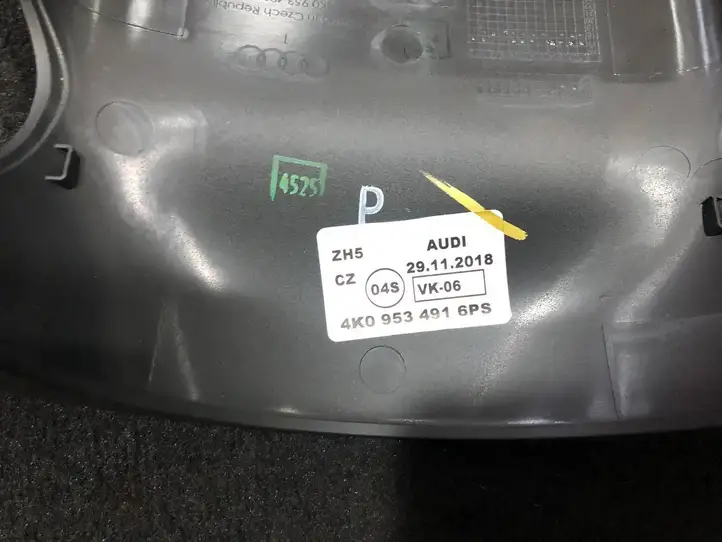 Audi A6 S6 C8 4K (2018 - ) 4K0953491 Обшивка рулевой колонки — фото 2