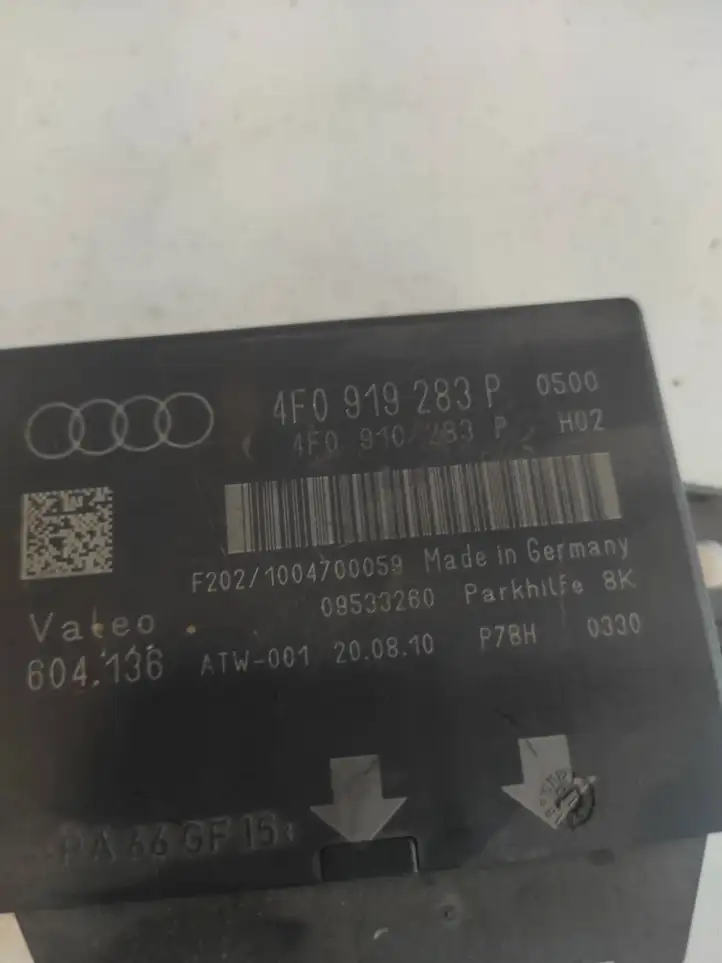 Audi A6 S6 C6 4F (2004 - 2008) 4F0919283P Блок управления парктрониками — фото 2