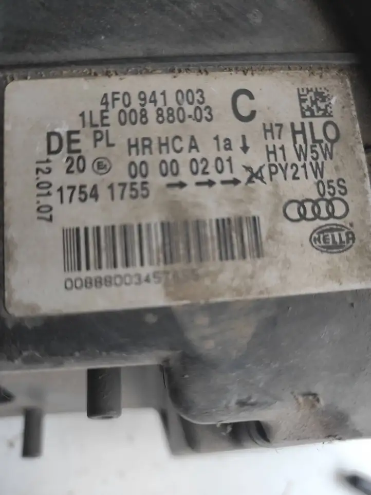 Audi A6 S6 C6 4F (2008 - 2011) 4F0941003 Передняя фара — фото 2