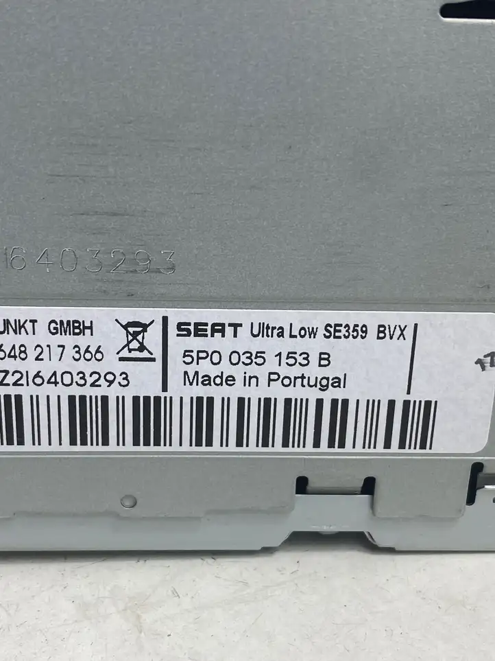 Seat Altea (2004 - 2009) 5P0035153B Магнитола / мультимедийная система — фото 2