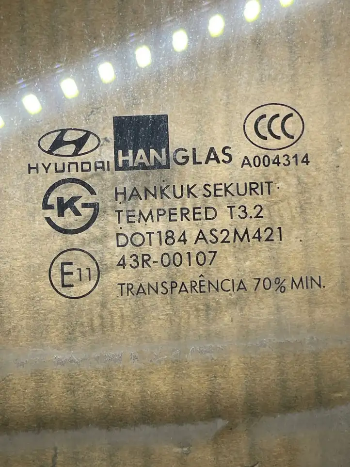 Hyundai Getz (2002 - 2005) Стекло задней двери — фото 2