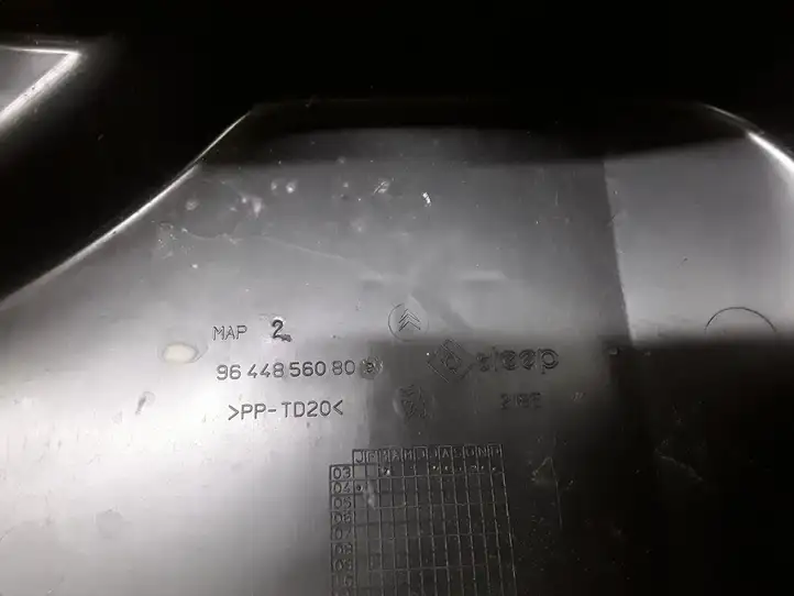 Peugeot 407 (2004 - 2011)  9644856080 Крышка ящика предохранителей