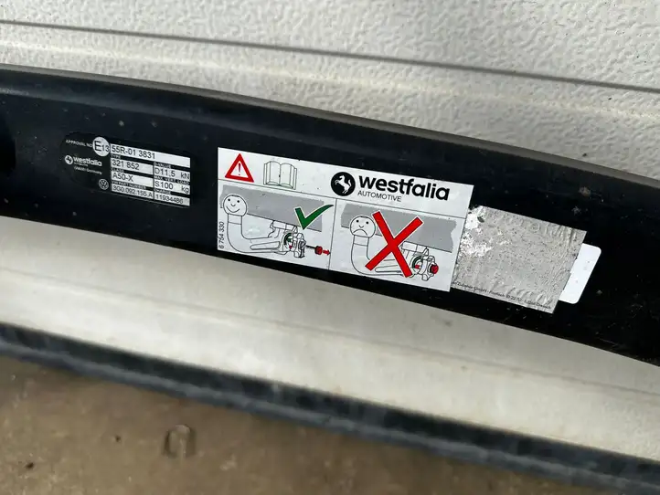 Volkswagen PASSAT B8 (2015 - ) 3G0092155A Комплект буксировочного крюка — фото 6