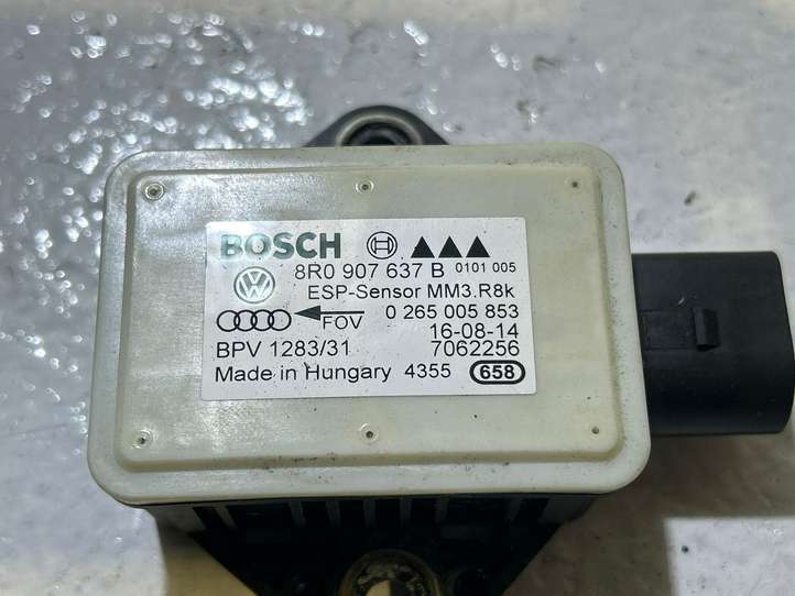 Audi A4 (2007 - 2011)  8R0907637B Датчик ESP (системы стабильности) (датчик курсовой устойчивости))