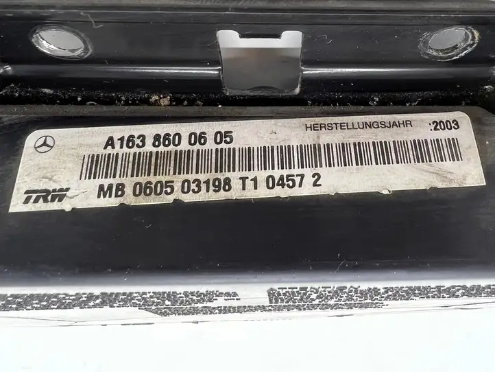 Mercedes-Benz ML W163 (1997 - 2005) A1638600605 Подушка безопасности задней двери — фото 12