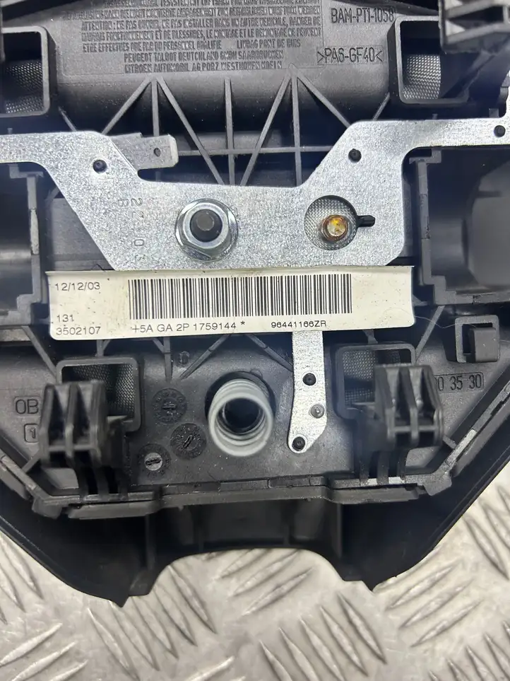 Peugeot 206 (1998 - 2012) 96441166ZR Подушка безопасности руля — фото 3
