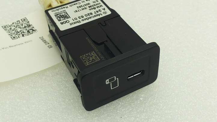 Mercedes-Benz A W177 (2018 - )  A2478206301 Разъем USB
