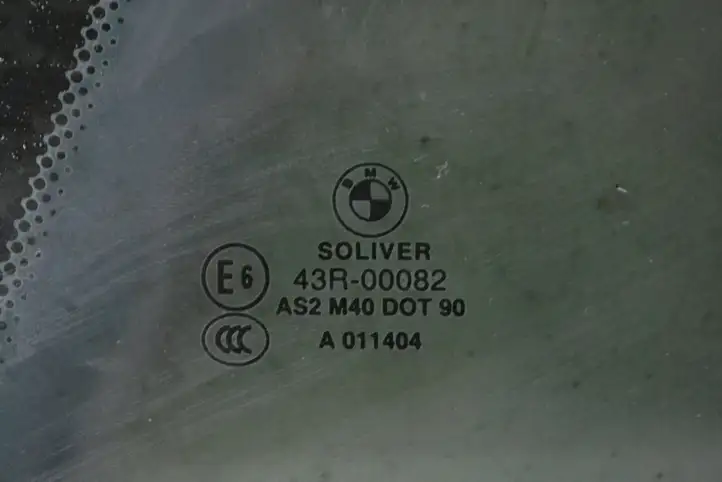 BMW 6 F12 F13 (2010 - 2018) 43R00082 Заднее боковое стекло — фото 5