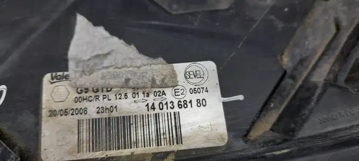 Peugeot Expert (2007 - 2016) 101368180 Передняя фара — фото 2