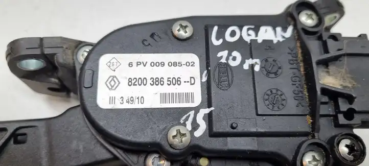 Dacia Logan I (2004 - 2012) 8200386506D Педаль акселератора — фото 3