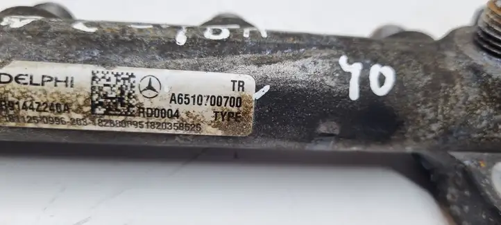 Mercedes-Benz E W212 (2009 - 2016) A6510700700 Магистральная топливная трубка — фото 2