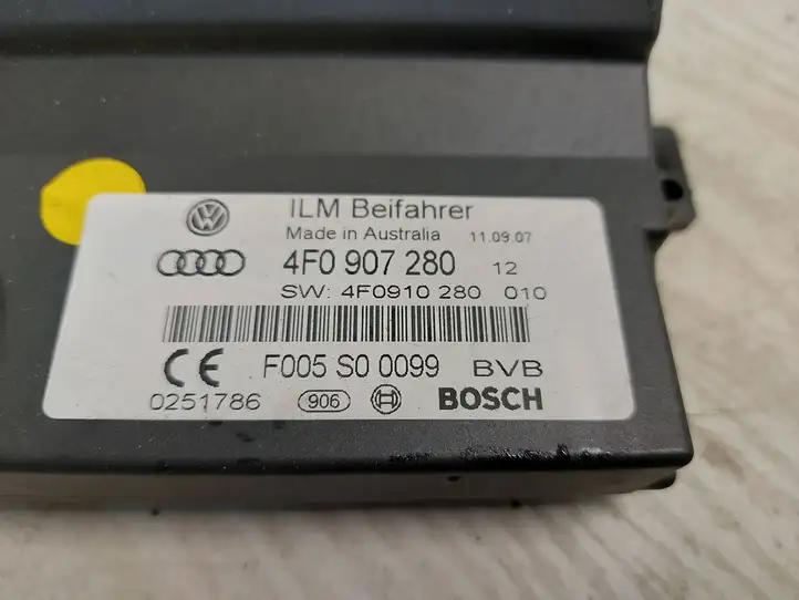 Audi A6 S6 C6 4F (2004 - 2008) 4F0907280 Модуль комфорта — фото 2