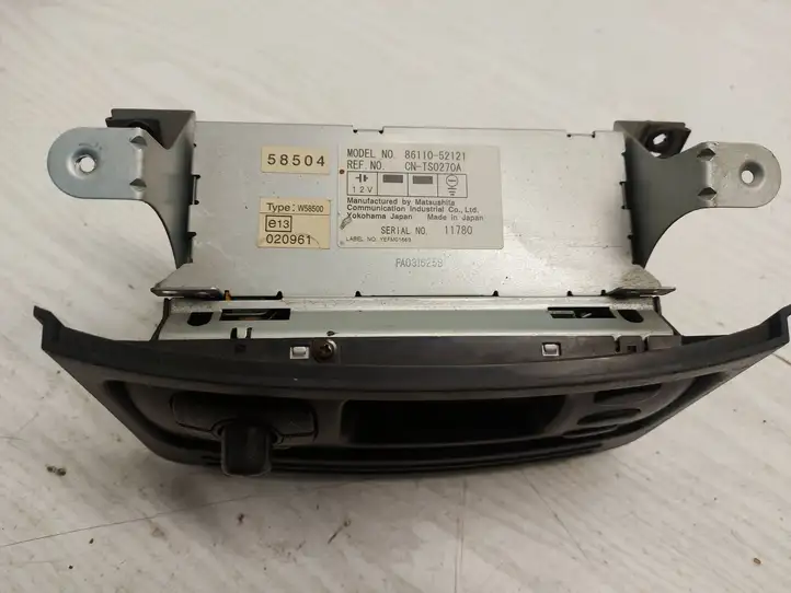Toyota Yaris Verso (1999 - 2005) 8611052121 Включатель (включатели) управления бортового компьютера — фото 3