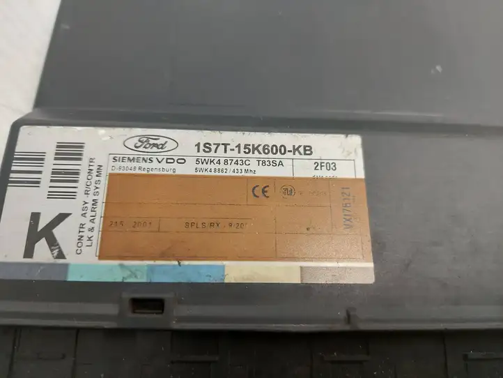 Ford Focus (1998 - 2004) 1S7T15K600KB Модуль комфорта — фото 2