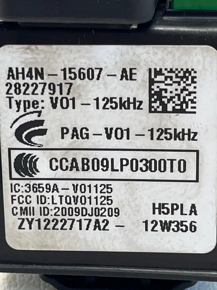 Volvo S60 (2010 - 2013) CCAB09LP0300T0 Замок зажигания — фото 3