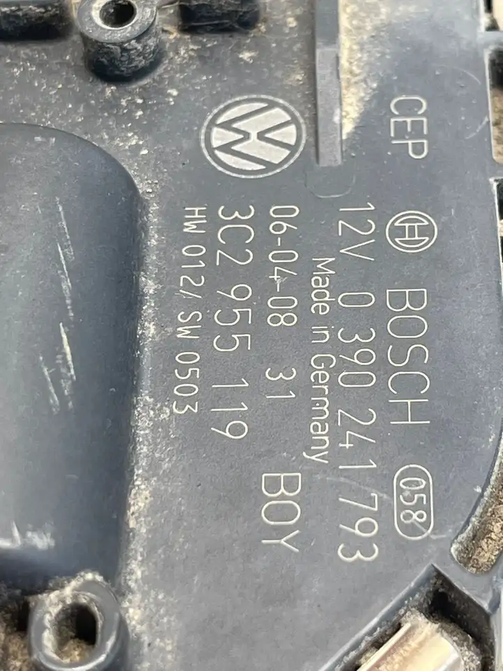 Volkswagen PASSAT B6 (2005 - 2010) 3C2955119 Двигатель стеклоочистителей — фото 3