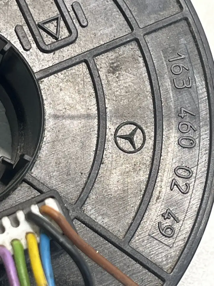 Mercedes-Benz ML W163 (1997 - 2005) 1634600249 Контактное кольцо SRS — фото 3