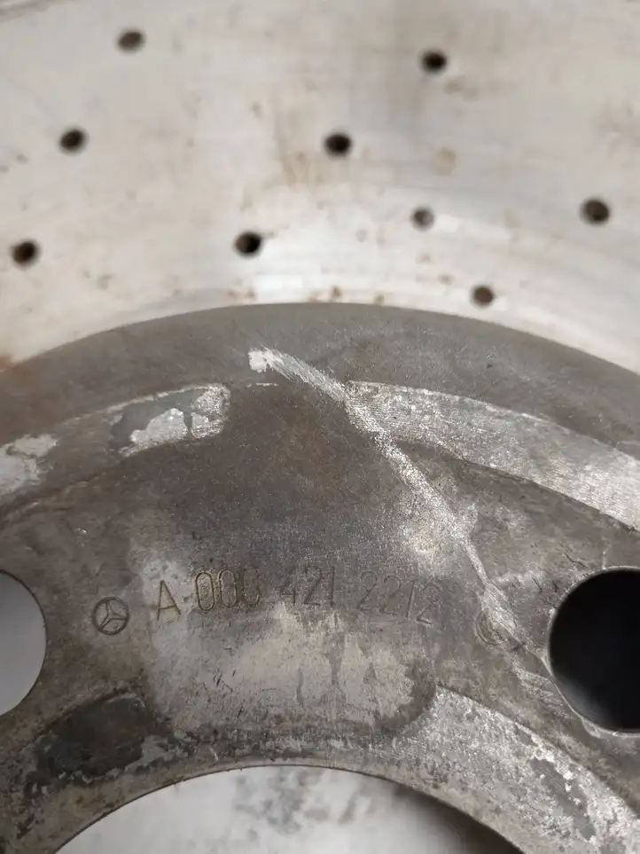 Mercedes-Benz E W213 (2016 - ) A0004212212 Тормозной диск передний — фото 4