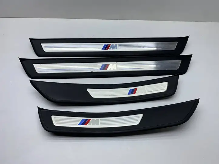 BMW 5 F10 F11 (2009 - 2016) 8050043 Внутренняя обшивка порога (комплект) — фото 2