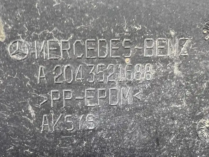 Mercedes-Benz C W204 (2007 - 2014) A2043521688 Защита днища задней части — фото 9