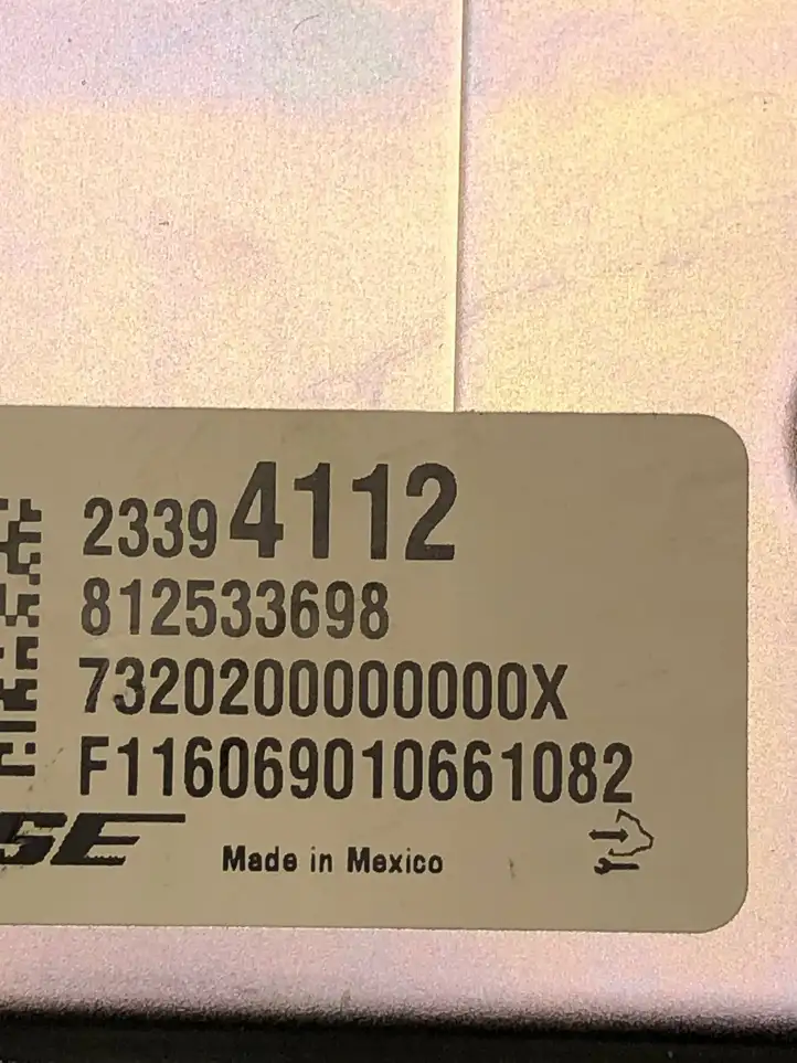 Chevrolet Camaro (2015 - 2018) 23394112 Усилитель звука — фото 3