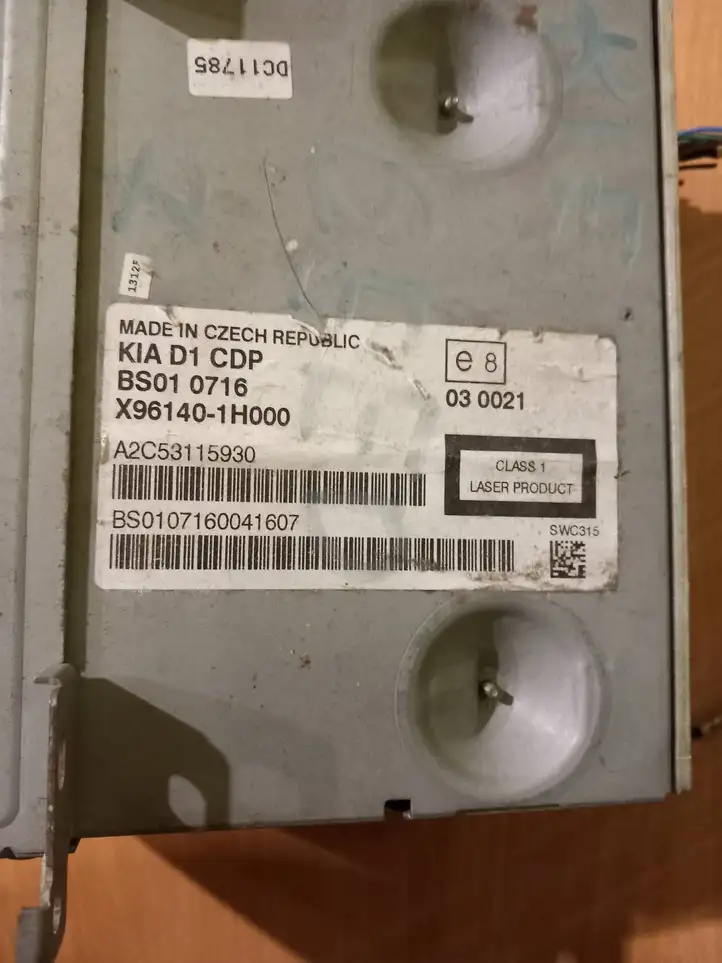 Kia Ceed (2006 - 2010) X961401H000 Магнитола / мультимедийная система — фото 2