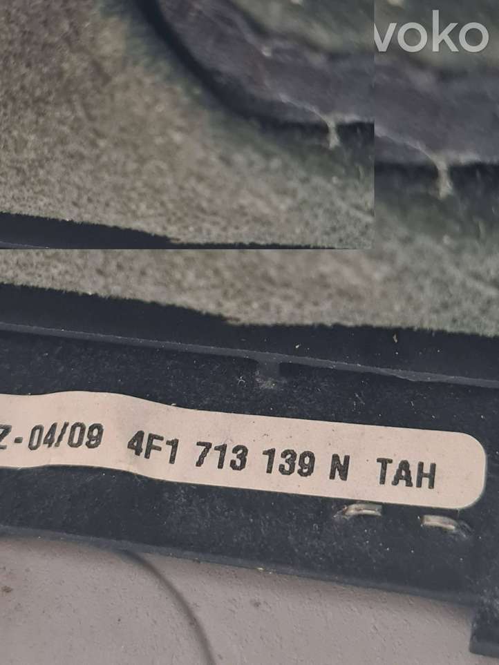 Audi A6 (2008 - 2011)  4F1713139N Отделка рычага переключения передач (кожа, головка)