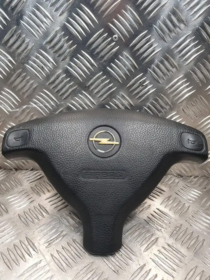 Opel Astra G (1998 - 2004) 90437570 Подушка безопасности руля — фото 6