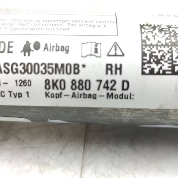Audi A4 S4 B8 8K (2007 - 2011) 8K0880742D Боковая подушка безопасности шторка — фото 5