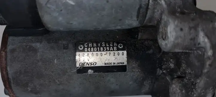 Chrysler Town & Country V (2010 - 2016) 04801839AB Стартер — фото 3