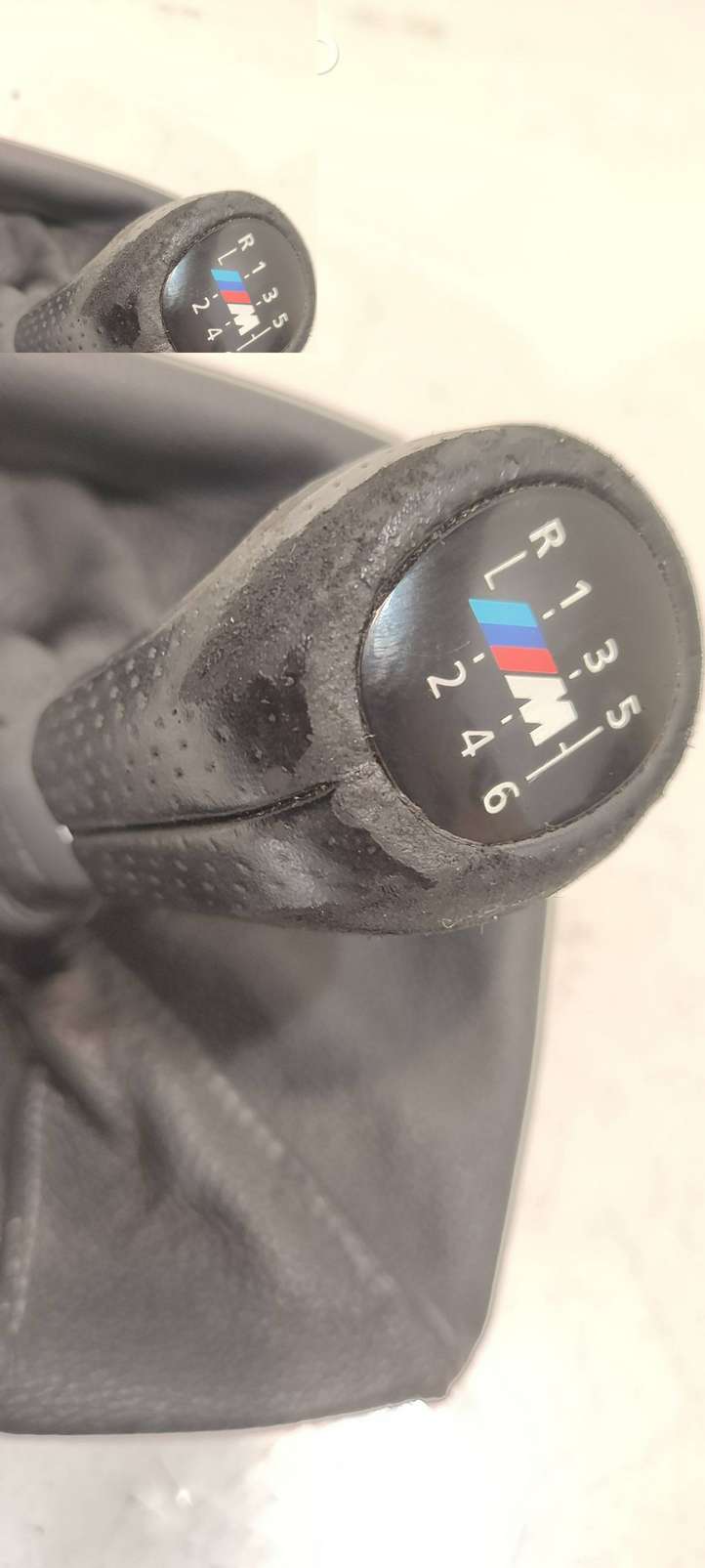 BMW 3 E90 E91 (2005 - 2012)   Отделка рычага переключения передач (кожа, головка)