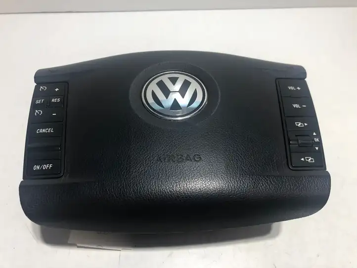 Volkswagen Touareg I (2002 - 2010) 7L6880201EG Подушка безопасности руля — фото 1