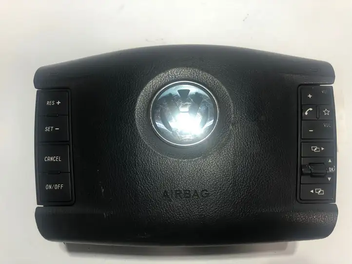 Volkswagen Touareg I (2002 - 2010) 61503075G Подушка безопасности руля — фото 1