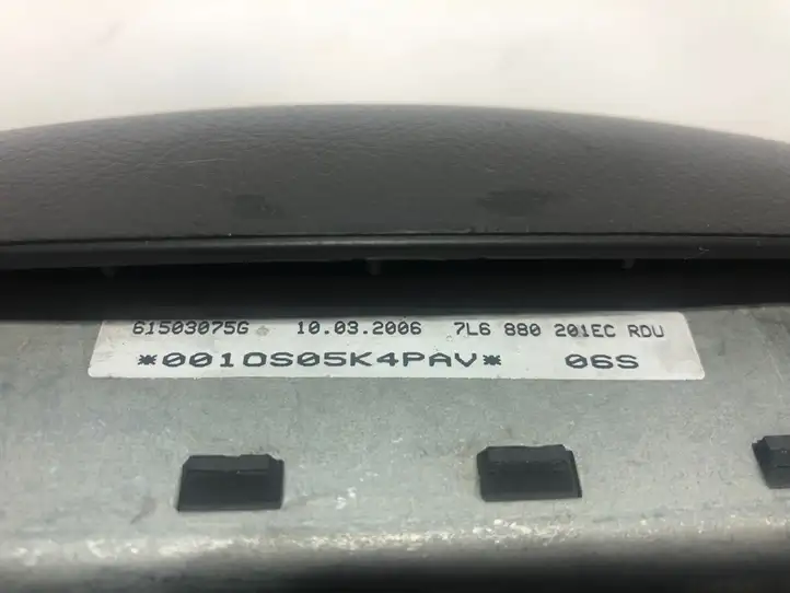 Volkswagen Touareg I (2002 - 2010) 61503075G Подушка безопасности руля — фото 2