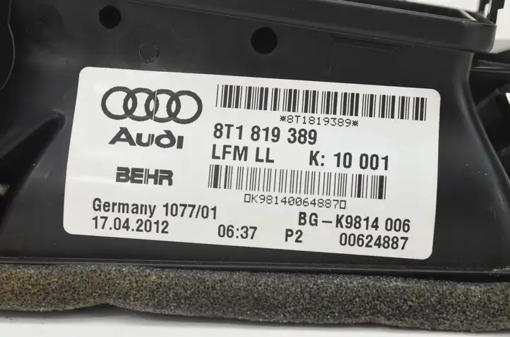 Audi A4 S4 B8 8K (2011 - 2015) 8T1819389 Прочие детали салона — фото 7
