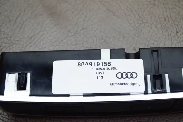 Audi Q5 SQ5 (2017 - ) 80A919158 Управление климат контролем — фото 2
